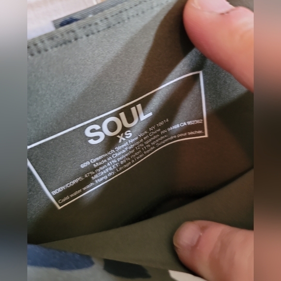 Soul by SoulCycle Leopard Camo Leggings XS - Picture 7 of 7